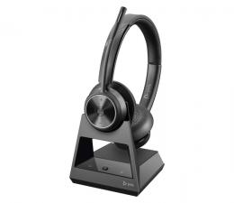 日本HP 8D3K2AA#ABJ Poly Savi 7320 Office DECT D5 両耳 ワイヤレスモデル ノイズキャンセリングマイク搭載  Microsoft Teams認定モデル