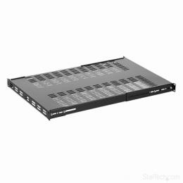 StarTech.com ADJSHELFHDV サーバーラック棚板/1U/放熱スリット付/耐荷重150kg/奥行き700mm/取付奥行き495～974mm/19インチラック対応