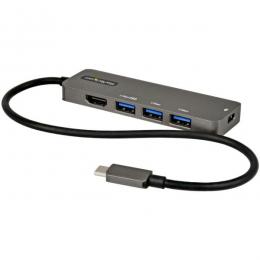 StarTech.com DKT30CHPD3 USBType-Cマルチ変換アダプター/USB-C-HDMI2.0b4K60Hz(HDR10)/100WPowerDeliveryパススルー対応/USB3.0ポートx4/USB-Cマルチハブ