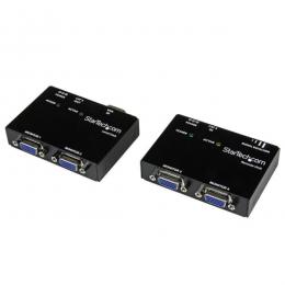 StarTech.com ST121UTP Cat5対応 VGA/アナログRGB ビデオディスプレイ エクステンダー(延長器) 最大150mまで延長 送信機/受信機セットモデル