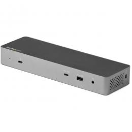 StarTech.com TB3CDK2DH Thunderbolt3ドック/デュアル4Kモニタ(DisplayPort1.4&HDMI2.0)/シングル8Kモニタ/96WUSBPD/5ポートUSB3.2ハブ/ギガビット有線LAN/Windows&Mac対応