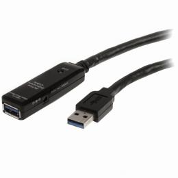 StarTech.com USB3AAEXT3M USB3.0アクティブ延長ケーブル3mType-A(オス)-Type-A(メス)USB3.0リピータケーブル
