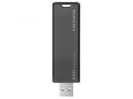 I-O DATA SSPS-US1GR USB3.2 Gen2対応 スティックSSD 1TB グレー×ブラック