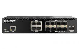QNAP QSW-M3212R8S4TF QSW-M3212R-8S4T Webマネージドスイッチ(8x10GbE SFP+ +4x10GbE)