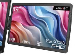 【法人様宛限定】JAPANNEXT JN-MDO-IPS140FHD 液晶ディスプレイ 14型/1920×1080/miniHDMI×1、USB Type-C×1/ブラック/スピーカー：無/2年保証