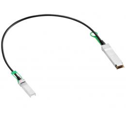HPE S1J07A HPE Aruba Networking 50G QSFP56 to SFP56 0.65m DAC Cable