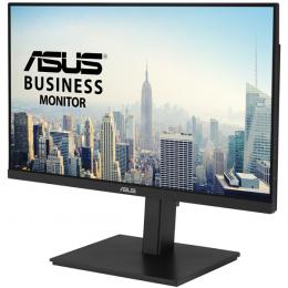 【法人様宛限定】ASUS VA24ECPSNY ワイド液晶ディスプレイ 23.8型/1920×1080/DisplayPort、HDMI、USB-C PD、USBハブ、RJ45/ブラック/スピーカー内蔵/画面回転高さ調整/5年保証/ブルーライト減軽