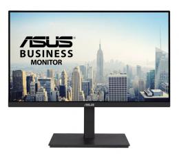 【法人様宛限定】ASUS VA27ECPSNY ワイド液晶ディスプレイ 27型/1920×1080/DisplayPort、HDMI、USB-C PD、USBハブ、RJ45/ブラック/スピーカー内蔵/画面回転高さ調整/5年保証/ブルーライト減軽