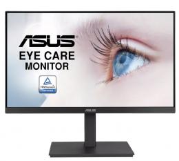 【法人様宛限定】ASUS VA27EQSBY ワイド液晶ディスプレイ 27型/1920×1080/DisplayPort、HDMI、アナログRGB、USBハブ/ブラック/スピーカー内蔵/画面回転高さ調整/5年保証/ブルーライト減軽