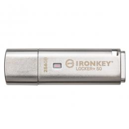 Kingston IKLP50/256GB 256GB セキュリティUSB3.2 Gen1 フラッシュドライブ IronKey Locker+ 50