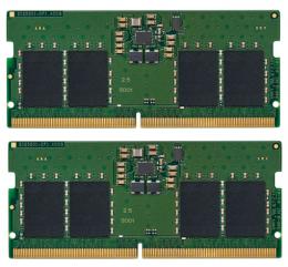 Kingston KVR56S46BS6K2-16 16GB DDR5 5600MT/s Non-ECC CL46 SODIMM (Kit of 2) 1Rx16