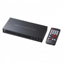 サンワサプライ SW-PHD41MTV 4入力1出力HDMI画面分割切替器（4K/60Hz対応）