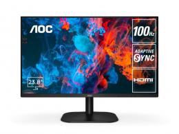 AOC 24B2H2/11 23.8型ワイド液晶ディスプレイ 23.8型/1920×1080/HDMI/ブラック/スピーカー：なし