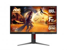 AOC 24G4/11 ゲーミング液晶ディスプレイ 23.8型/1920×1080/HDMI、DisplayPort/ブラック/スピーカー：なし