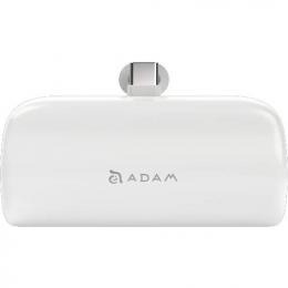ADAM elements APBADGVP5CWH GRAVITY P5C ポケットサイズ USB Type-C直接充電 スタンド機能付 PD20W 5000mAh 急速充電 モバイルバッテリー ホワイト