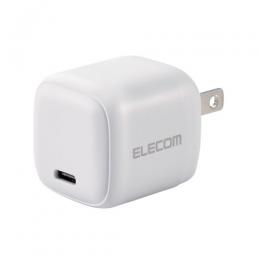 ELECOM MPA-ACCP7830WH AC充電器/スマホ・タブレット用/USB Power Delivery/30W/USB-C1ポート/ホワイト