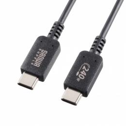 サンワサプライ KU-CCPE10 USB2.0 Type-C PD240W対応 ケーブル