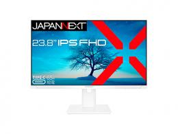 【法人様宛限定】JAPANNEXT JN-IPS2381FHDR-C65W-HSP-W 液晶ディスプレイ 23.8型/1920×1080/HDMI×1、DP×1、USB-C×1/ホワイト/スピーカー有/1年保証