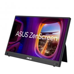 【法人様宛限定】ASUS MB16AHG 液晶ディスプレイ 15.6型/1920×1080/Mini HDMI、USB Type-C/ダークグレー/スピーカー：なし