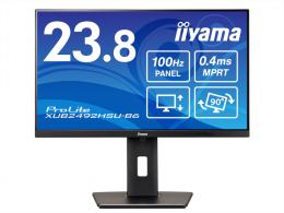 iiyama XUB2492HSU-B6 液晶ディスプレイ 23.8型/1920×1080/HDMI、DisplayPort/ブラック/スピーカー：あり/IPS方式/昇降/回転