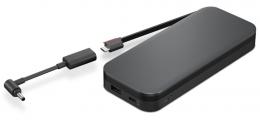 レノボ 40ALLG2WJP Lenovo Go USB Type-C ノートブックパワーバンク 20000mAh(ブラック) - ラウンドチップケーブル付き