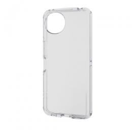 ELECOM PM-S241TSLUCCR AQUOS wish4 (SH-52E)用ソフトケース/TOUGH SLIM LITE/衝撃吸収/ストラップシート付属/クリア