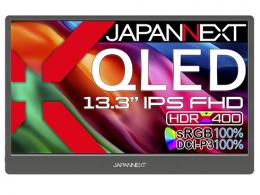 【法人様宛限定】JAPANNEXT JN-MD-IQ1301FHDR 液晶ディスプレイ 13型/1920×1080/USB Type-C×2、miniHDMI×1/ブラック/スピーカー有/2年保証