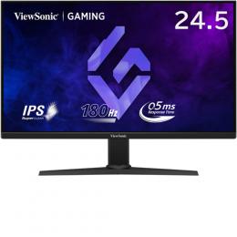 ビューソニック VX2528J-7 ゲーミングモニター (24.5型/1920×1080/HDMI、DisplayPort/ブラック/スピーカー内蔵/フルHD/IPS/180Hz/HDR10/FreeSync Premium/高さ調整/3年保証)