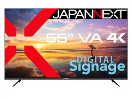 【法人様宛限定】JAPANNEXT JN-V55UHD-U 液晶ディスプレイ 55型/3840×2160/HDMI×3、USB×2/ブラック/スピーカー有/2年保証