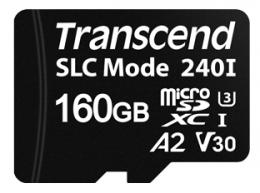 トランセンド TS160GUSD240I 法人向け業務用産業用インダストリアル製品 160GB microSD SLC ModeWide-Temp. UHS-IV30 A2 TLC