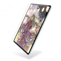 ELECOM TB-A24XFLGAPLL 13インチiPad Air(M2)ガラスフィルム/紙心地/反射防止/ケント紙タイプ/ガイドフレーム付