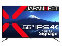 【法人様宛限定】JAPANNEXT JN-IPS5503TUHDR 液晶ディスプレイ 55型/3840×2160/HDMI×3、USB×1/ブラック/スピーカー有/2年保証