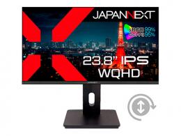 【法人様宛限定】JAPANNEXT JN-IPS2380FLWQHD-HSP-N 液晶ディスプレイ 23.8型/2560×1440/DP、HDMI、DVI×1/ブラック/スピーカー無/2年保証