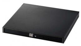 Logitec LDR-PWA8U3CLBK ポータブルDVDドライブ/USB3.2(Gen1)/書込ソフト付/ブラック