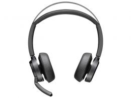 日本HP 9T9J3AA#AC3 Poly Voyager Focus 2 USB-Cドングル付 +USB-A変換アダプタ付 両耳 ワイヤレスモデル ノイズキャンセリングマイク搭載