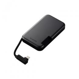 ELECOM ESD-EPB0250GBK 外付けSSD/ポータブル/USB3.2(Gen2)/Type-C/ケーブル一体型/250GB/ブラック