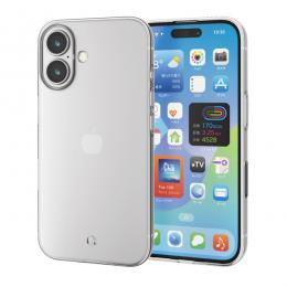 ELECOM PM-A24AUCTCR iPhone 16用ソフトケース/極み/クリア