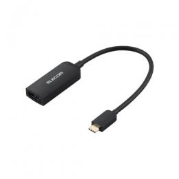 ELECOM AD-CDPBK3 USB Type-C映像変換アダプタ/USB Type-C - DisplayPort/ブラック