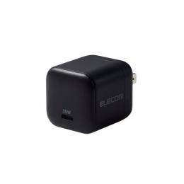 ELECOM MPA-ACCP9235BK AC充電器/USB充電器/USB PD対応/35W/USB-C×1/スイングプラグ/ブラック