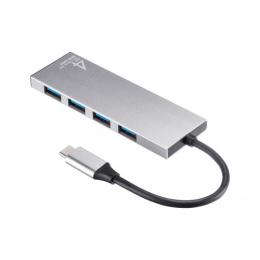 サンワサプライ USB-10TC13SV USB 10Gbps Type-C ハブ（USB A×4ポート）
