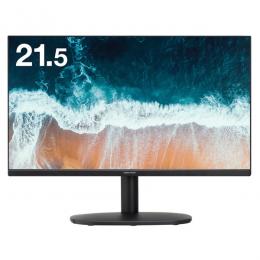 グリーンハウス GH-LCW22S-BK 21.45型ワイド液晶ディスプレイ/1920×1080/HDMI、アナログRGB/ブラック/スピーカー/3年保証/VAパネル採用