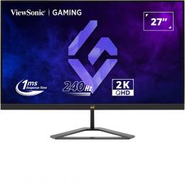 ビューソニック VX2758A-2K-PRO-3 27型ゲーミングモニター/2560×1440/HDMI、DisplayPort/ブラック/スピーカー：なし/WQHD/240Hz/1ms