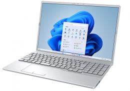 富士通 FMVA45J3S LIFEBOOK AH45/J3 シルバー (Core i5-1235U/8GB/SSD・256GB/DVDスーパーマルチ/Win11Home64/Office Home and Business 2024(個人向け)/16型)