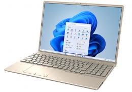 富士通 FMVA50J3G LIFEBOOK AH50/J3 ゴールド (Core i7-1255U/16GB/SSD・256GB/DVDスーパーマルチ/Win11Home64/Office Home and Business 2024(個人向け)/16型)