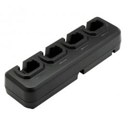 ウェルコムデザイン CHGR-F64-BLK AirScan Finger 4スロット本体充電器
