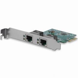 StarTech.com ST1000SPEXD4 ギガビットイーサネット2ポート増設PCI Express ネットワークアダプタLANカード 2x Gigabit Ethernet 1000Mbps拡張用PCIe NIC有線LANボード