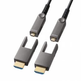 サンワサプライ KM-HD20-PFBAD20 4K60Hz対応光ファイバHDMIケーブル（20m）