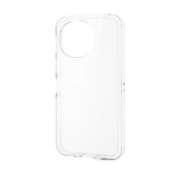 ELECOM PM-S244TSLACR AQUOS sense9(SH-53E)用ハイブリッドケース/TOUGH SLIM LITE/オールクリア/ストラップシート付属/クリア