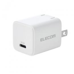 ELECOM MPA-AC10230WH AC充電器/USB充電器/USB PD/30W/USB-C1ポート/ホワイト