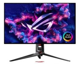 【法人様宛限定】ASUS PG32UCDP 有機ELゲーミングディスプレイ 31.5型/3840×2160/DisplayPort 1.4 DSC×1、HDMI (v2.1)×2、USB-C×1 (DP Alt Mode)/ブラック/スピーカー：なし